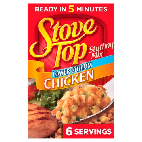 Stove Top Lower Sodium Stuffing Mix for Chicken, 6 oz