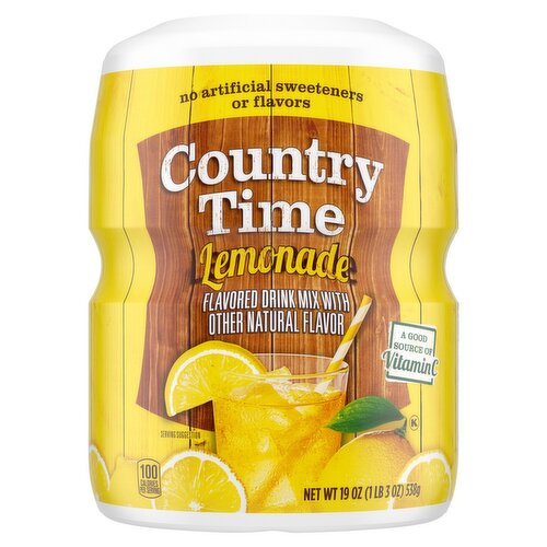 Country Time Lemonade Drink Mix, 19 oz