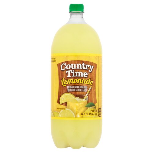 Country Time Lemonade Natural Lemon Flavor Drink, 67.6 fl oz