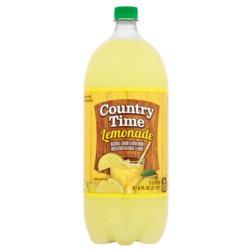 Country Time Lemonade Natural Lemon Flavor Drink, 67.6 fl oz