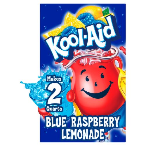 Kool-Aid Blue Raspberry Lemonade Unsweetened Drink Mix, 0.22 oz