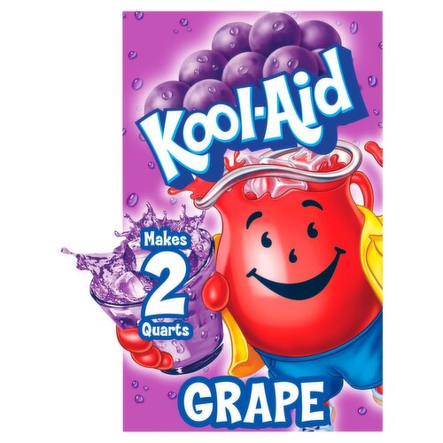 Kool-Aid Grape Unsweetened Drink Mix, 0.14 oz