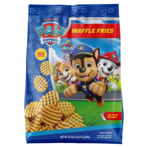 Nickelodeon Paw Patrol Waffle Fries, 24 oz