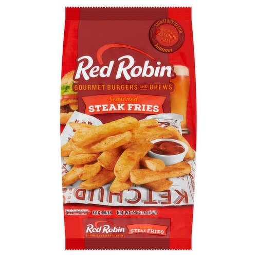 Red Robin Seasoned Steak Fries, 22 oz