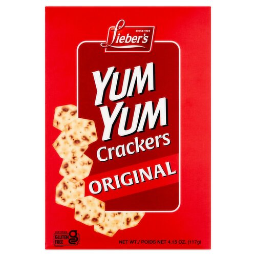 Lieber's Yum Yum Original Crackers, 4.15 oz