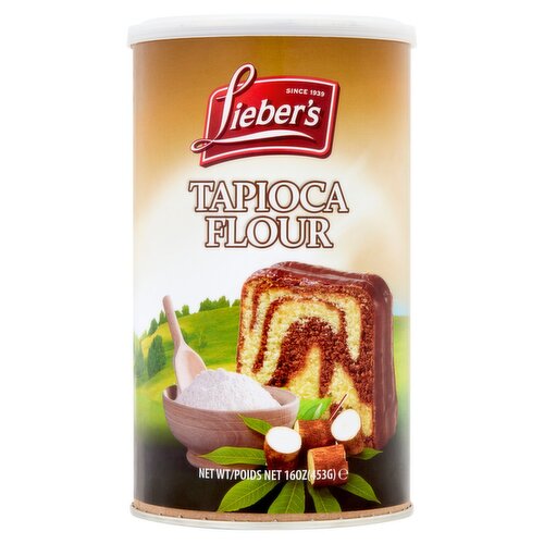Lieber's Tapioca Flour, 16 oz
