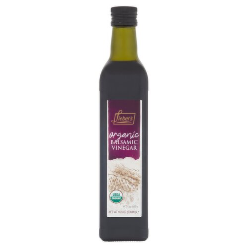 Lieber's Organic Balsamic Vinegar, 16.9 oz