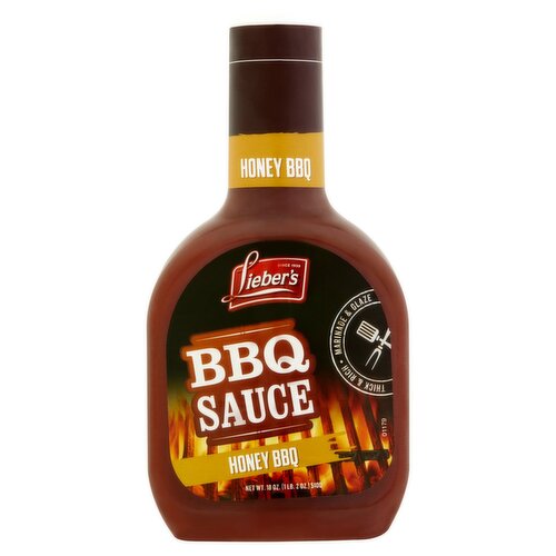 Lieber's Honey BBQ Sauce, 18 oz