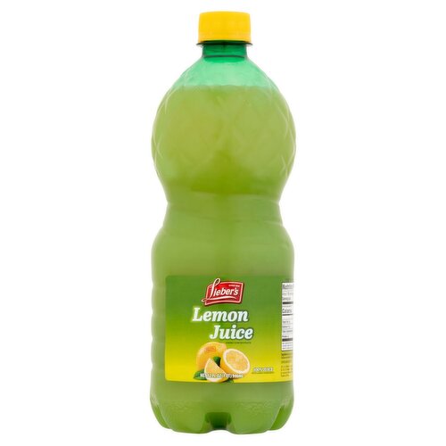 Lieber's Lemon Juice, 32 fl oz