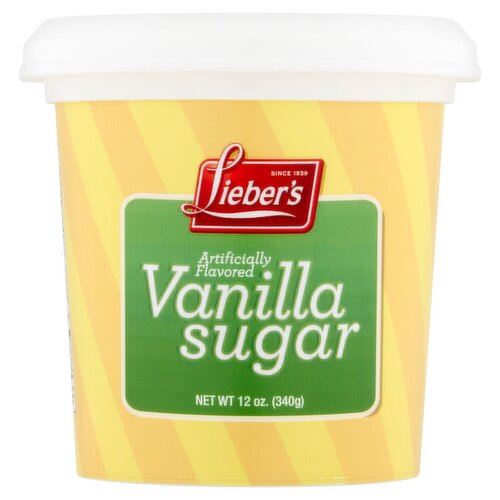 Lieber's Vanilla Sugar, 12 oz