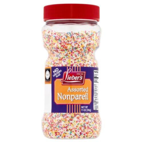 Lieber's Assorted Nonpareil, 11 oz