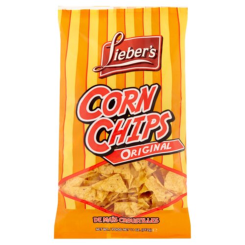 Lieber's Original Corn Chips, 11 oz