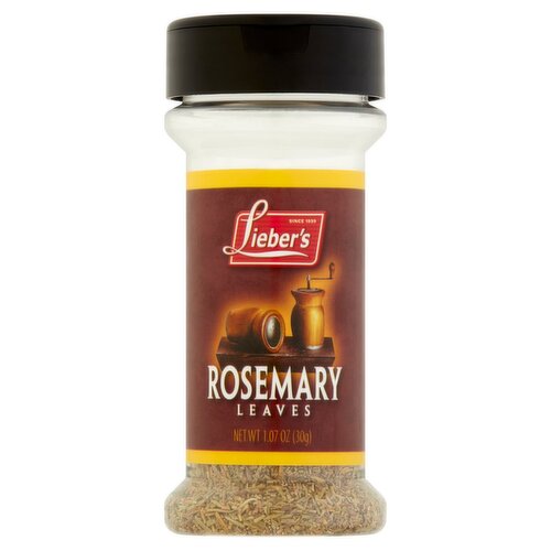 Lieber's Rosemary Leaves, 1.07 oz