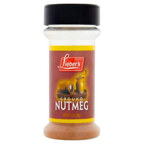 Lieber's Ground Nutmeg, 1 oz