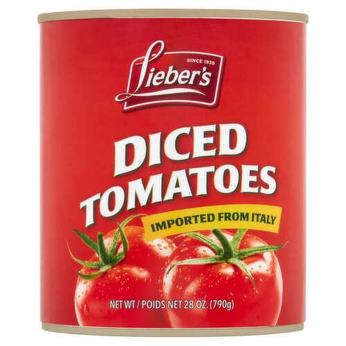 Lieber's Diced Tomatoes, 28 oz