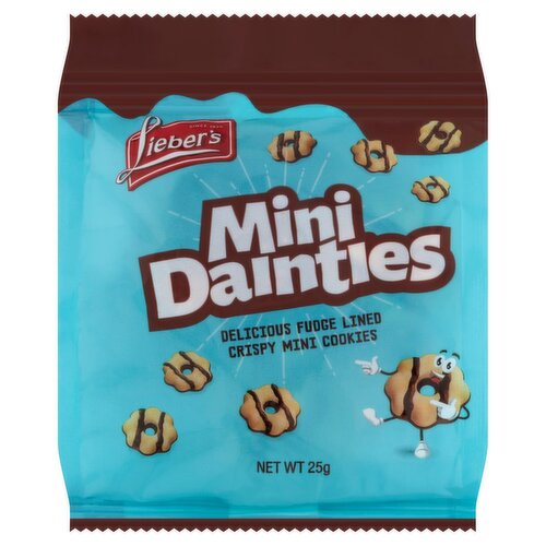 Lieber's Mini Dainties Cookies, 25 g