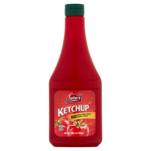 Lieber's Ketchup, 25.4 oz