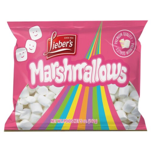 Lieber's Marshmallows, 5 oz