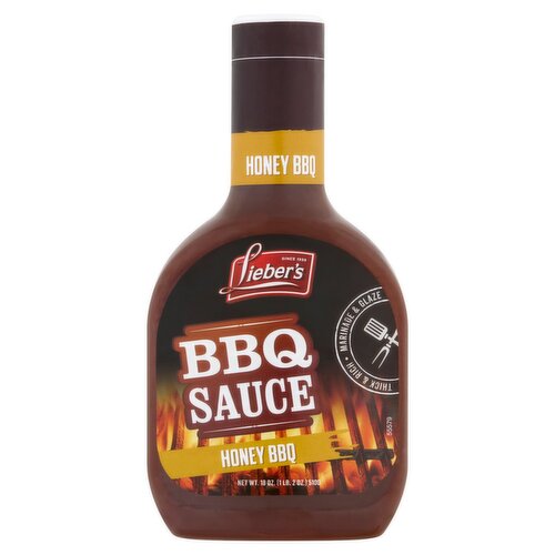 Lieber's Honey BBQ Sauce, 18 oz