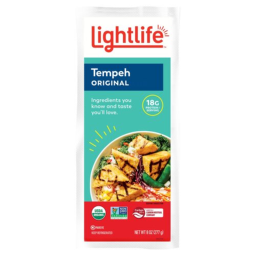 Lightlife Original Organic Tempeh 8 oz