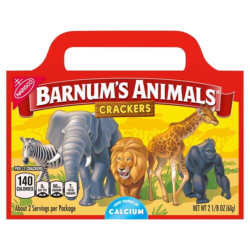 Nabisco Barnum's Animals Crackers, 2 1/8 oz