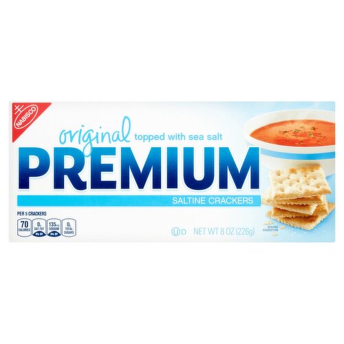 Nabisco Premium Original Saltine Crackers, 8 oz