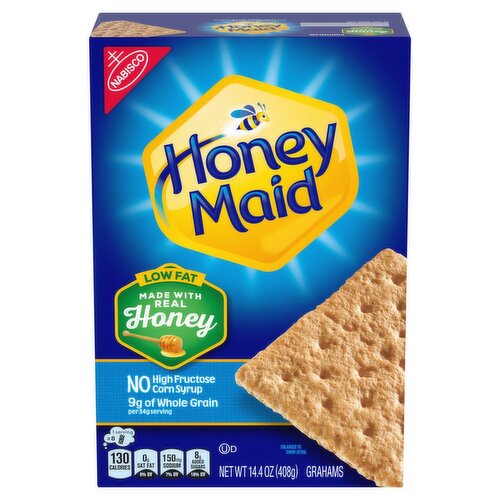 Nabisco Honey Maid Low Fat Honey Grahams, 14.4 oz