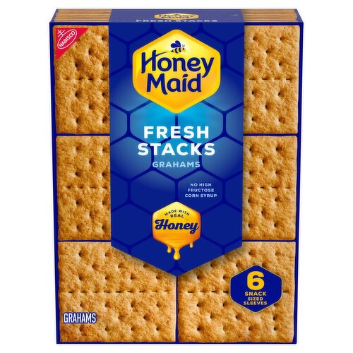 Nabisco Honey Maid Fresh Stacks Grahams, 6 count, 12.2 oz