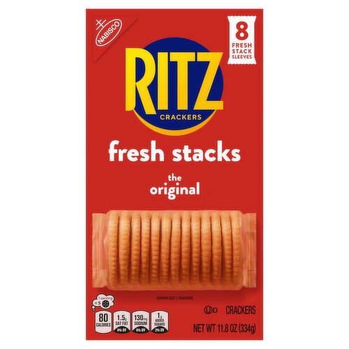 Nabisco Ritz Fresh Stacks The Original Crackers, 8 count, 11.8 oz