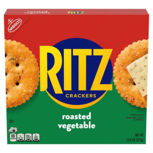 Nabisco Ritz Roasted Vegetable Crackers, 13.3 oz