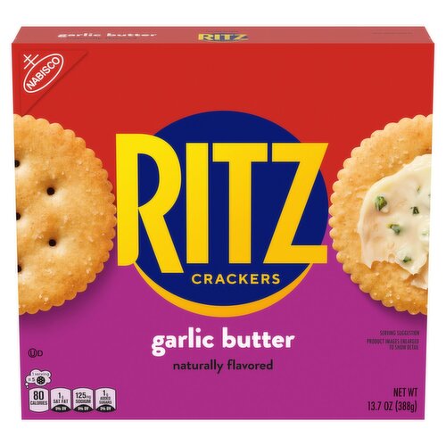 Nabisco Ritz Garlic Butter Crackers, 13.7 oz