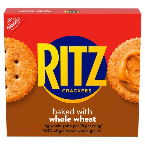 Nabisco Ritz Baked with Whole Wheat Crackers, 12.9 oz