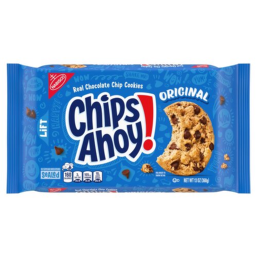 Nabisco Chips Ahoy! Original Real Chocolate Chip Cookies, 13 oz