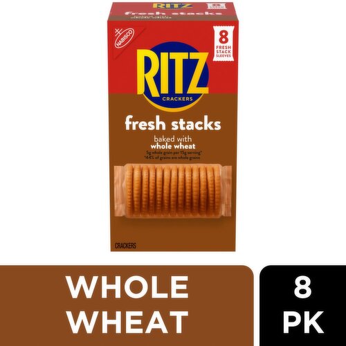 Nabisco Ritz Fresh Stacks Whole Wheat Crackers, 8 count, 11.6 oz