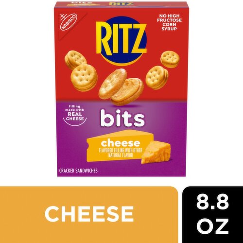 Nabisco Ritz Bits Cheese Cracker Sandwiches, 8.8 oz