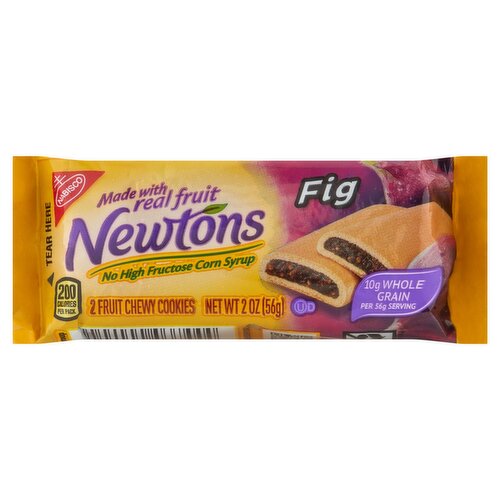 Nabisco Newtons Fig Fruit Chewy Cookies, 2 count, 2 oz