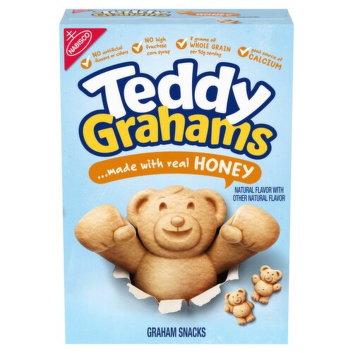 Nabisco Teddy Grahams Honey Graham Snacks, 10 oz