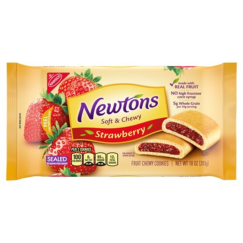 Nabisco Newtons Soft & Fruit Chewy Strawberry Cookies, 10 oz