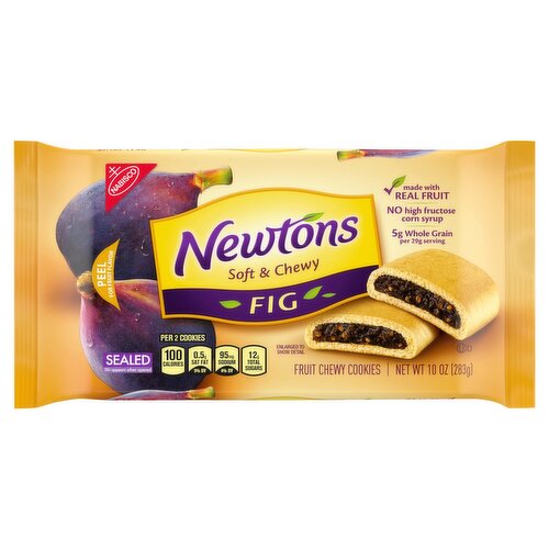 Nabisco Newtons Soft Fig Fruit Chewy Cookies, 10 oz