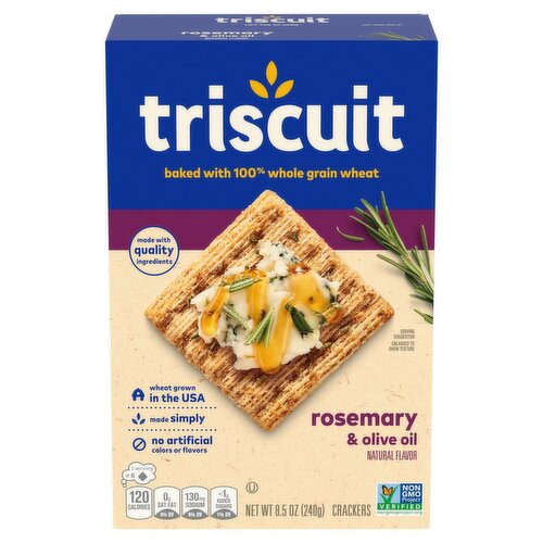 Triscuit Rosemary & Olive Oil Crackers, 8.5 oz