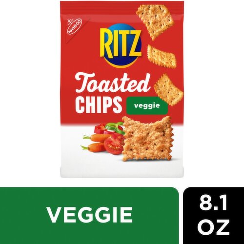 Nabisco Ritz Veggie Toasted Chips, 8.1 oz