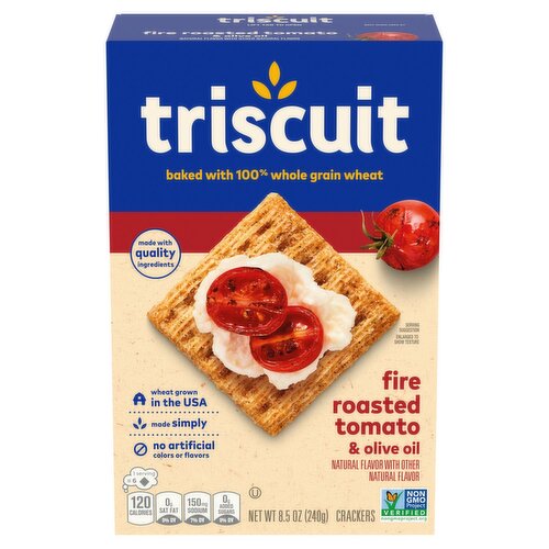 Nabisco Triscuit Fire Roasted Tomato & Olive Oil Crackers, 8.5 oz