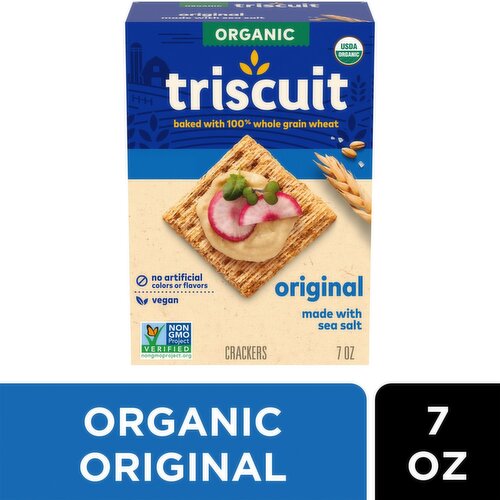 Triscuit Organic Original Crackers Made with Sea Salt, 7 oz