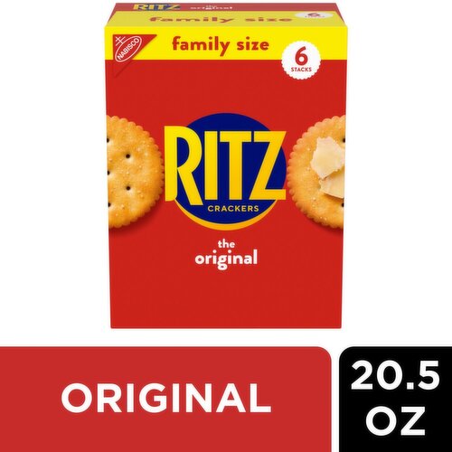 Nabisco Ritz The Original Crackers Family Size, 6 count, 1 lb 4.5 oz