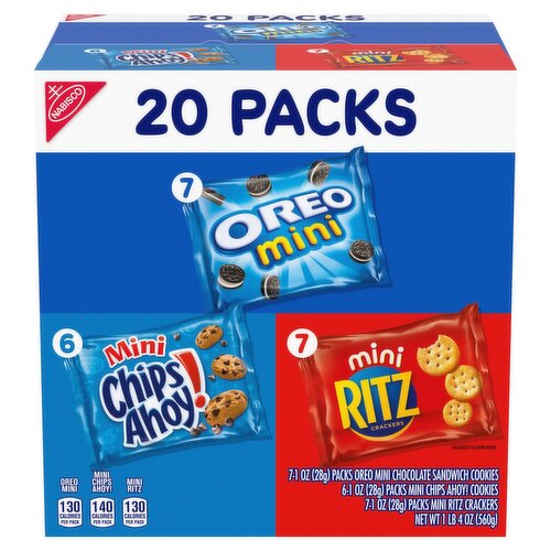 Nabisco Snacks, 1 oz, 20 count