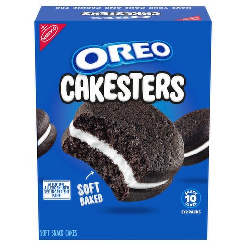 Oreo Cakesters Soft Snake Cakes , 2.02 oz, 5 count