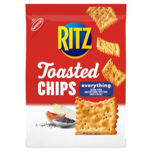 Nabisco Ritz Everything Toasted Chips, 8.1 oz