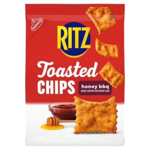 Nabisco Ritz Honey BBQ Toasted Chips, 8.1 oz