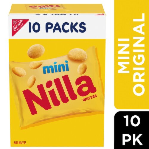 Nabisco Nilla Mini Wafers, 1 oz, 10 count