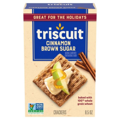 Triscuit Cinnamon Brown Sugar Crackers, 8.5 oz
